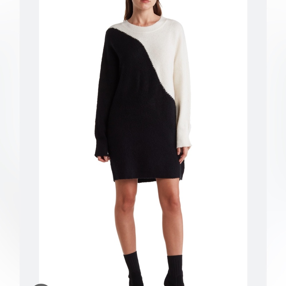 Colorblock Sweater Dress - Never Worn!